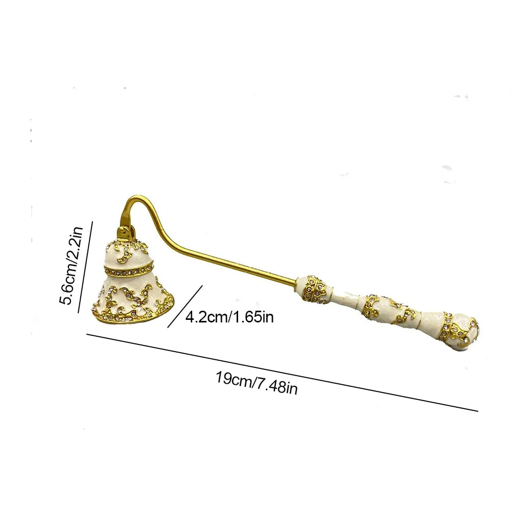 Metal Candle Snuffer - Elegant Long Handle Tool for Safe Candle Care | Home Accessories The Couple Corner
