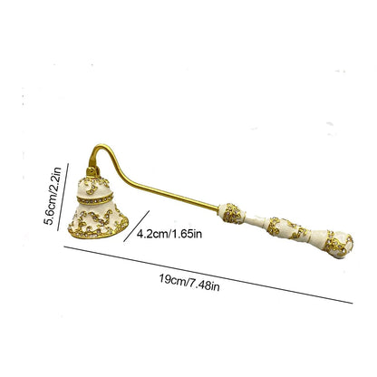 Metal Candle Snuffer - Elegant Long Handle Tool for Safe Candle Care | Home Accessories The Couple Corner