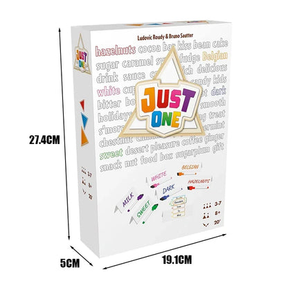 Just One Party Game - Collaborative Word Game for 3-7 Players | The Couple Corner