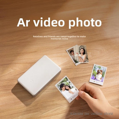 Mijia Pocket Photo Printer Pro AR Video Photo Bluetooth Connection Integrated Automatic Film Covering HD Printing | The Couple Corner