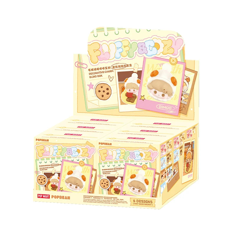 Pop Mart POP BEAN Fluffy & Cozy Series Decorative Charm | The Couple Corner