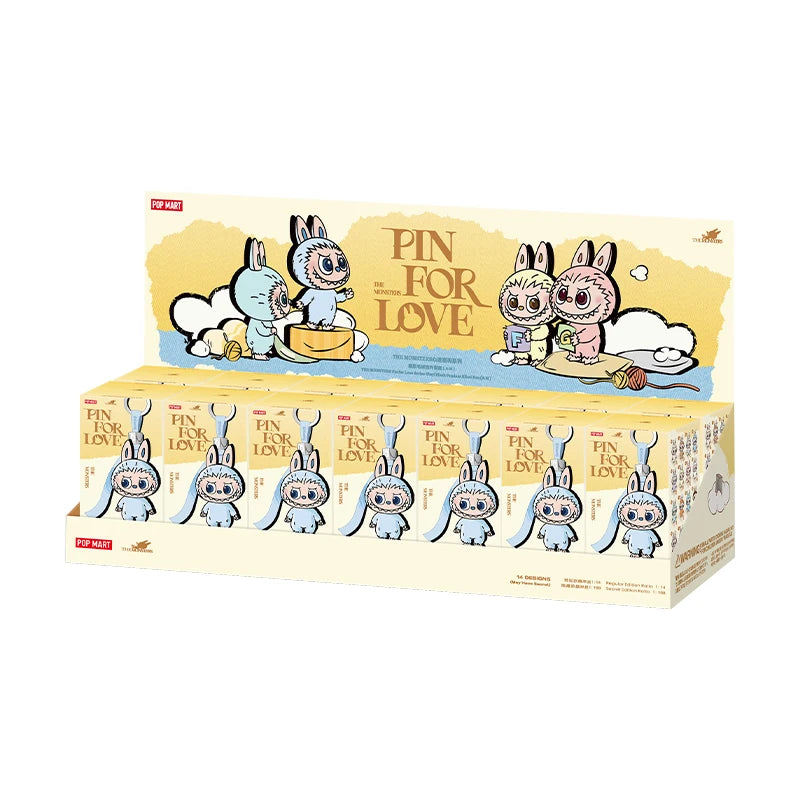 Pop Mart THE MONSTERS Pin for Love Series Vinyl Plush Pendant A-M Set | Collectible Figures The Couple Corner