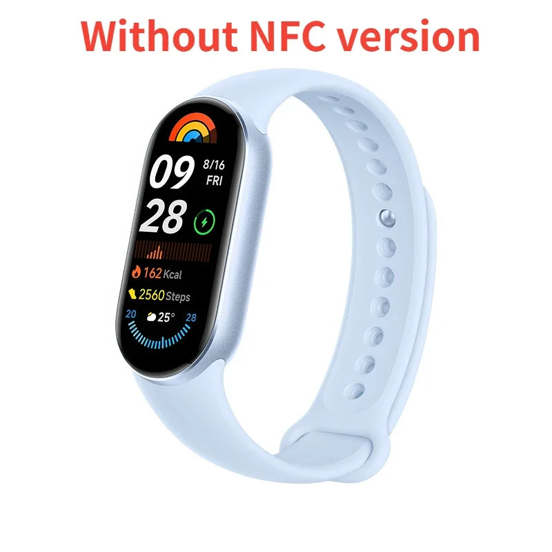 Xiaomi Band 9 NFC - 1.62" AMOLED Fitness Tracker with 21-Day Battery | Fitness Trackers The Couple Corner