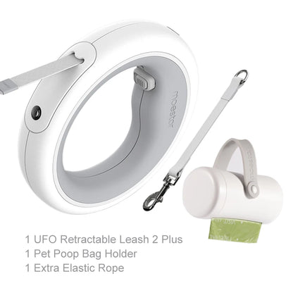 MOESTAR Retractable Dog Leash - Walking Rope with Rechargeable LED Flashlight | Dog Leash The Couple Corner