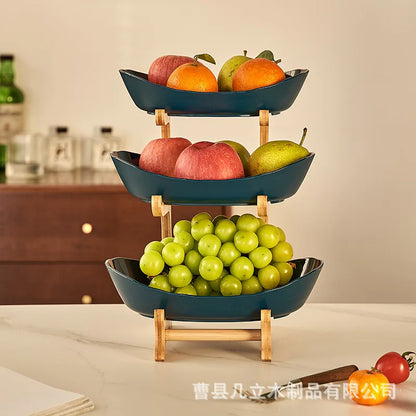Plastic Fruit Plate Stand - Modern Snack Dish for Couples | The Couple Corner