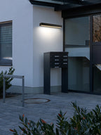 Romantic Outdoor Wall Lamp - Waterproof LED Strip Light for Garden Date Nights & Anniversary Celebrations