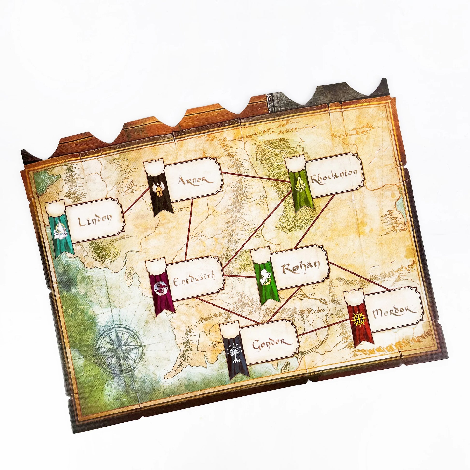 The Rings Duel for Middle-Earth - Epic 2-Player Fantasy Board Game | The Couple Corner