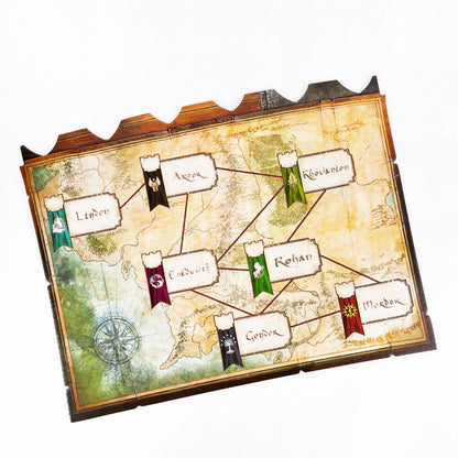 The Rings Duel for Middle-Earth - Epic 2-Player Fantasy Board Game | The Couple Corner