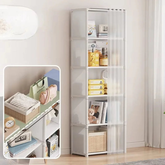 6-Layer Wardrobe Organizer - Heavy-Duty Closet Storage for Couples' Shared Space | The Couple Corner