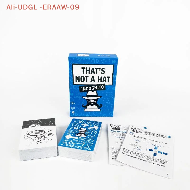That's Not A Hat Party Game - Memory Game for 3-8 Players | The Couple Corner