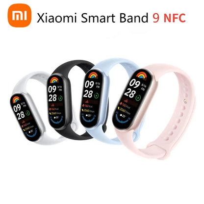 Xiaomi Band 9 NFC - 1.62" AMOLED Fitness Tracker with 21-Day Battery | Fitness Trackers The Couple Corner