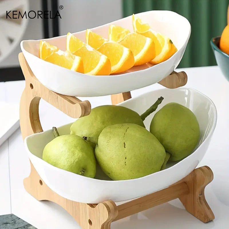 Plastic Fruit Plate Stand - Modern Snack Dish for Couples | The Couple Corner