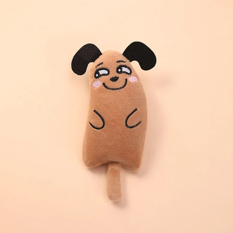 Cartoon Cat and Dog Shaped Plush Toys