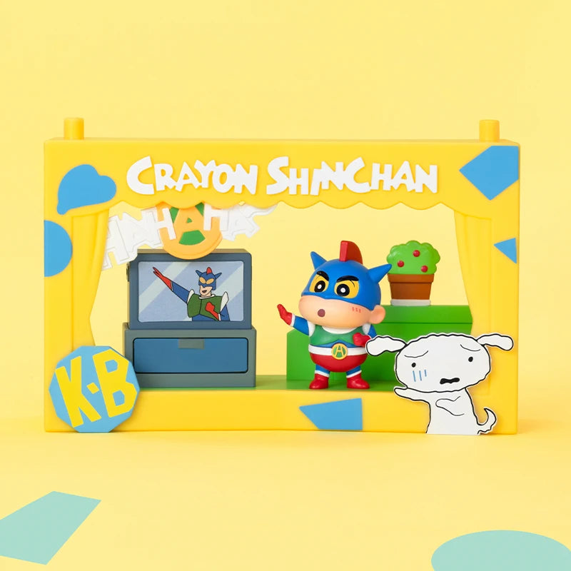 Pop Mart Crayon Shinchan Life Theatre Series Blind Box | The Couple Corner