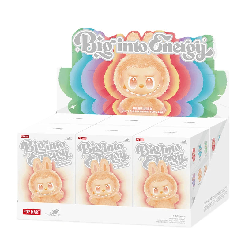 Pop Mart THE MONSTERS Big into Energy Series Vinyl Plush Pendant | The Couple Corner