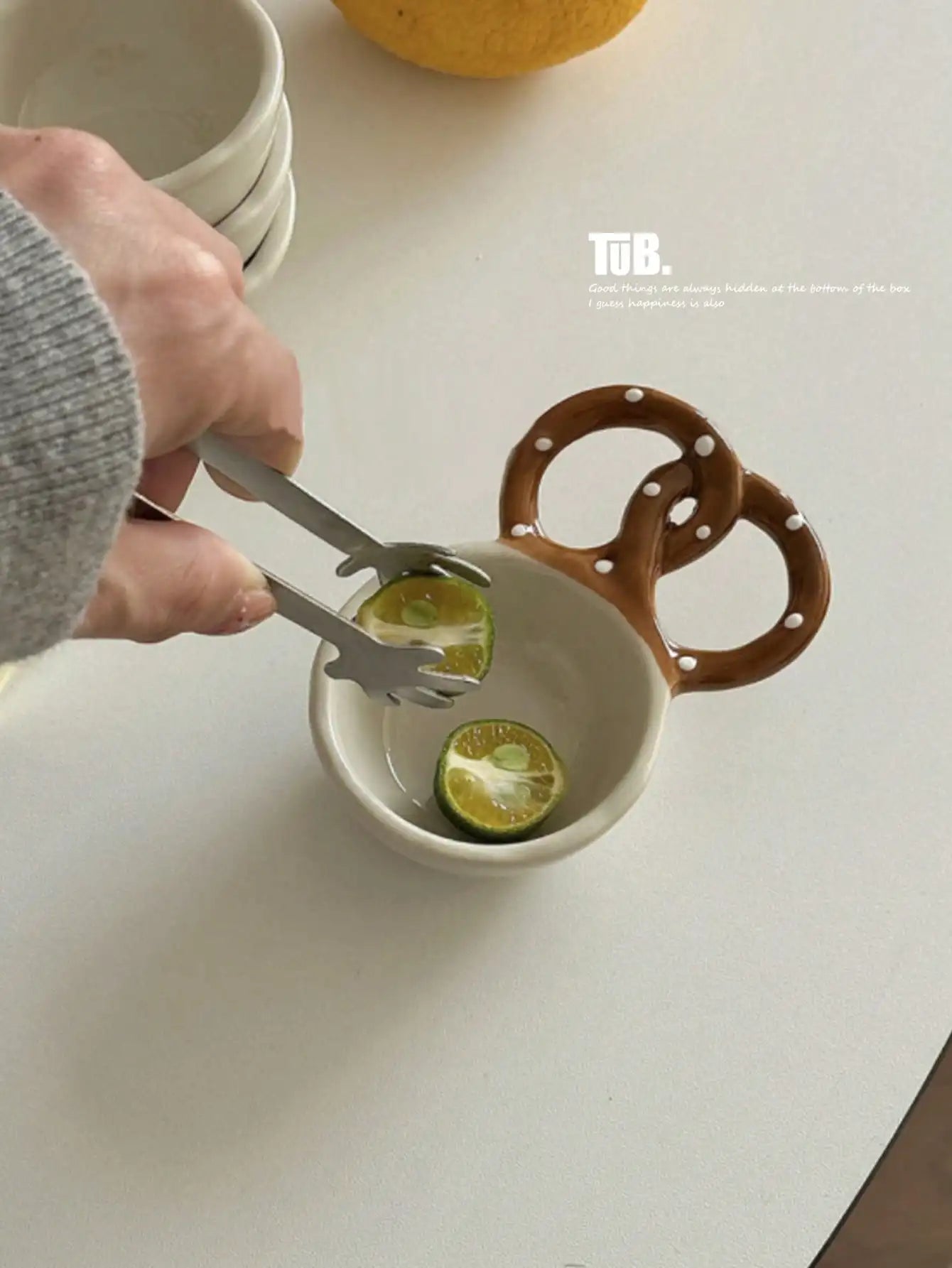 Ceramic Dipping Dish - Creative Themed Restaurant Style for Couples | The Couple Corner