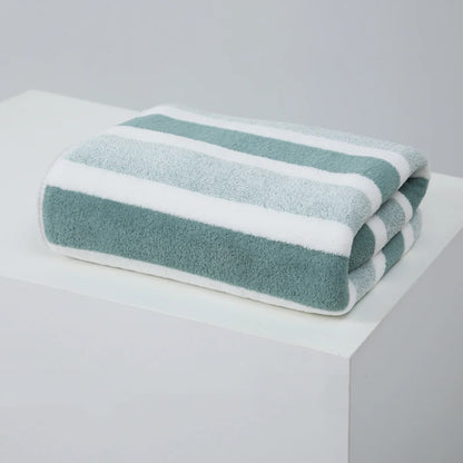 Thickened Absorbent Bath Towel - Soft Polyester Face & Body Towel | The Couple Corner