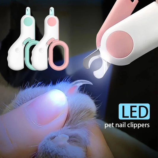 LED Light Cat and Dog Nail Clipper