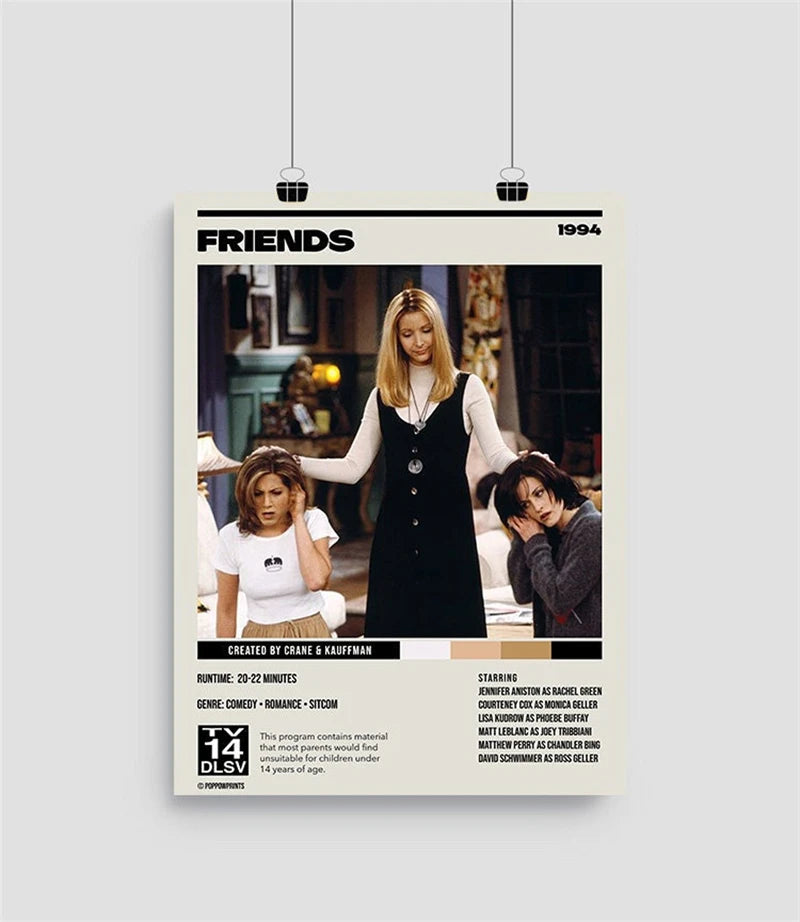 Friends TV Show Canvas Art - Personalized Wall Decor for Couples Who Love Friends | The Couple Corner