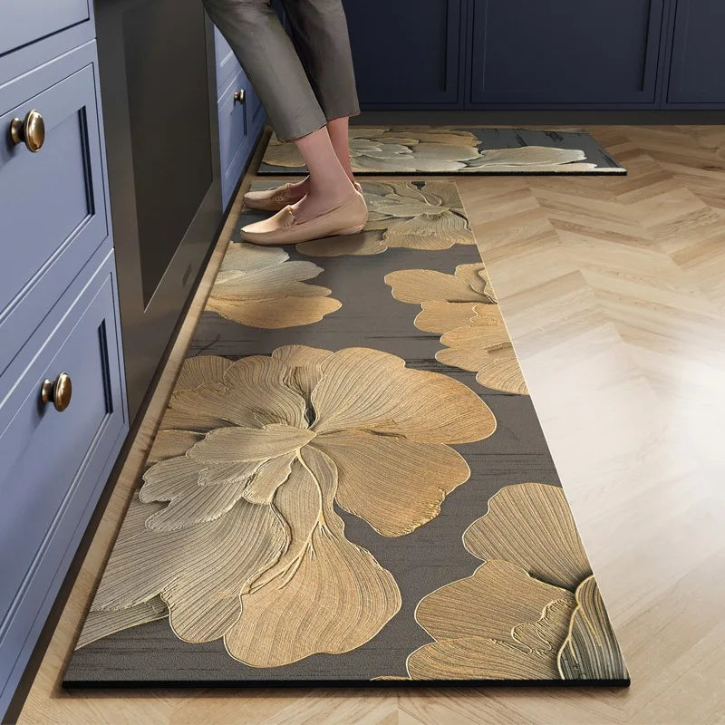 Anti-Fatigue Kitchen Mat - Waterproof Non-Slip Rug for Couples' Cooking Together | The Couple Corner