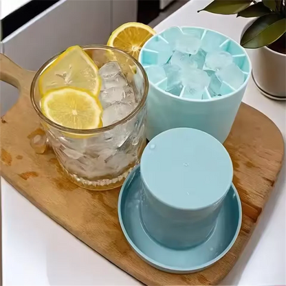Silicone Ice Mold - Cylinder Ice Maker for Couples' Cocktail Nights at Home | The Couple Corner