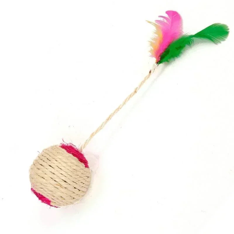 Sisal Scratching Ball Cat Toy