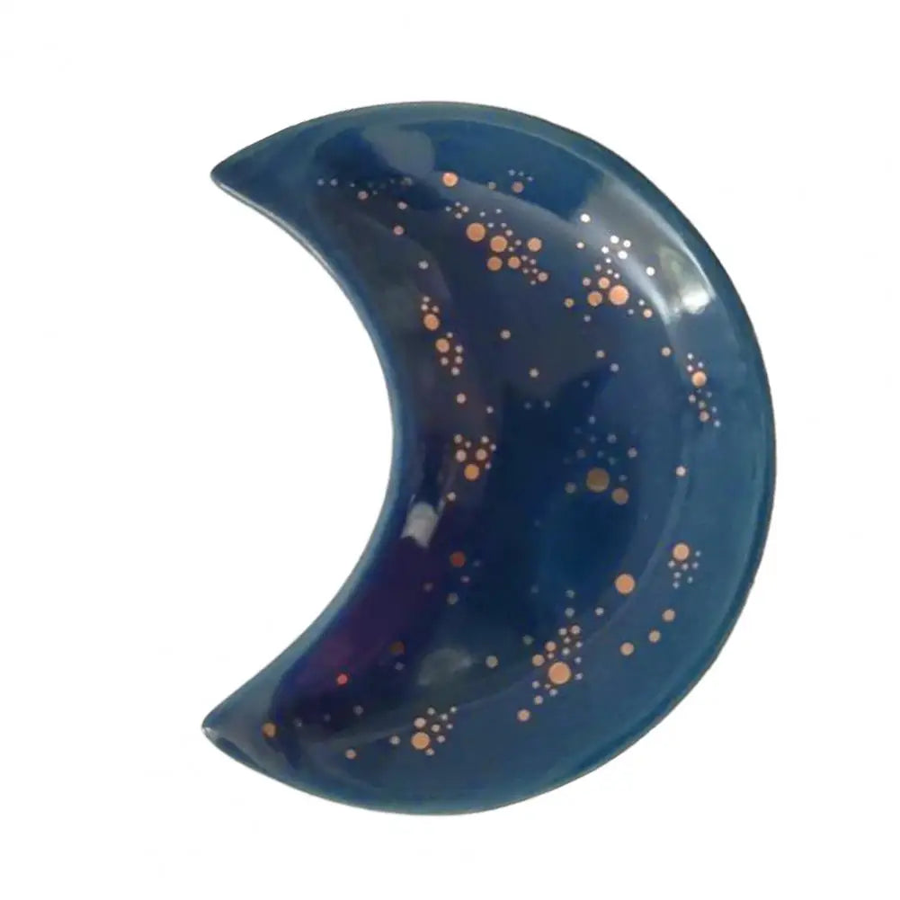 Moon Jewelry Dish - Modern Nordic Ceramic Trinket Tray
