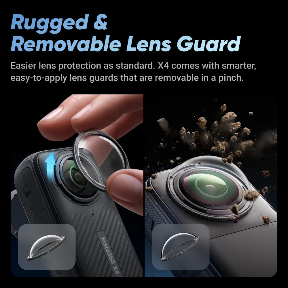 Insta360 X4 - 8K Waterproof 360 Action Camera with 4K Wide-Angle - | The Couple Corner