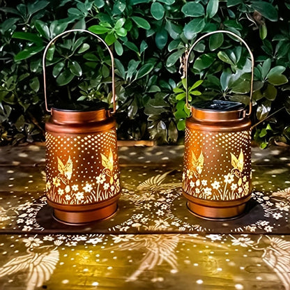Solar Hummingbird Lantern - Romantic Garden Light for Couples' Outdoor Evenings | The Couple Corner