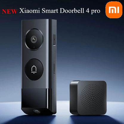 Xiaomi Smart Doorbell 4 Pro - Dual Lens 5MP HD with Night Vision & 32GB Memory | Smart Home Security The Couple Corner