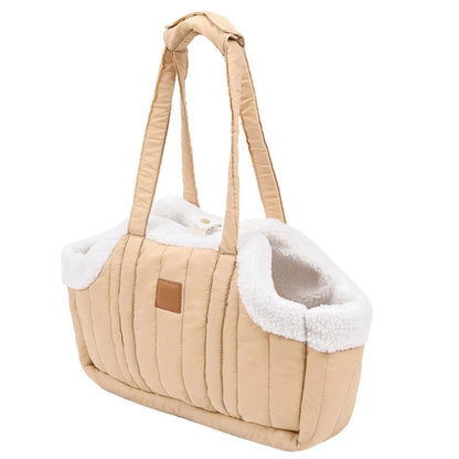 OOTDTY Pet Carrier Handbag - Soft Breathable Bag with Safety Strap for Cats | Pet Carrier The Couple Corner