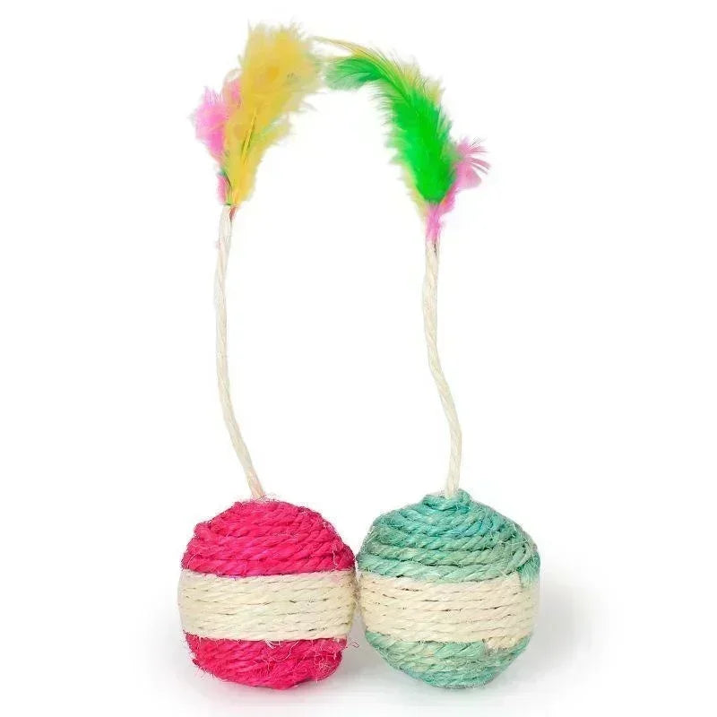 Sisal Scratching Ball Cat Toy