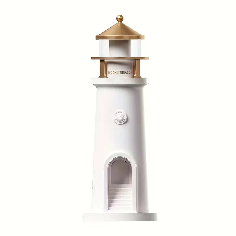 Rechargeable Lighthouse Night Light for Couples - Motion-Activated Dimmable Glow for Bedroom Ambiance