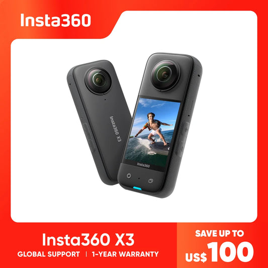 Insta360 X3 - 5.7K 360° Camera for Couples on a Budget | Action Cameras The Couple Corner