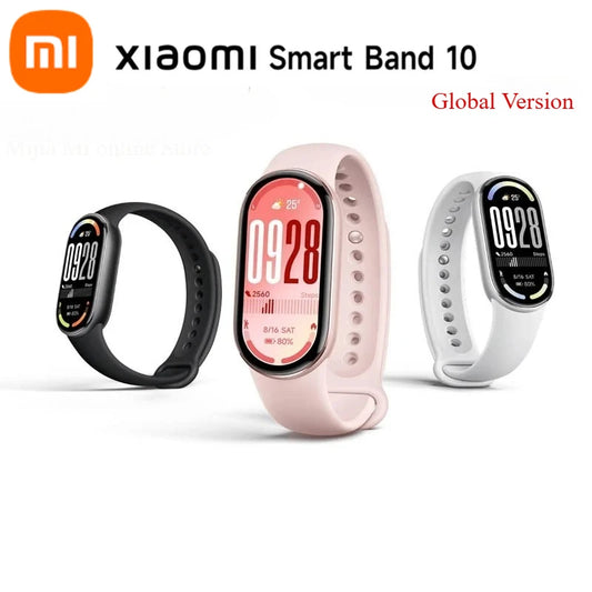 Global version Xiaomi Mi Band 10 150 sports modes 21 day long battery life sleep management health management Xiaomi Hyper OS2 | The Couple Corner