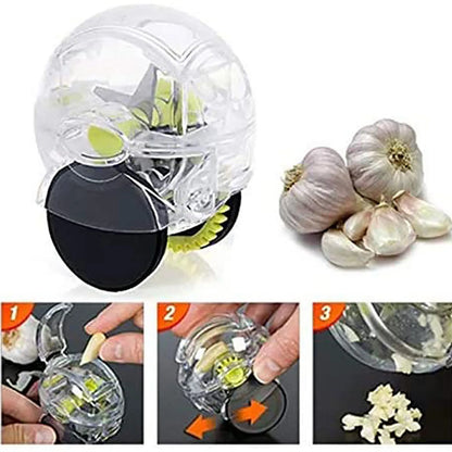 Couples Kitchen Garlic Roller - Quick Manual Chopper for Mess-Free Cooking & Shared Meal Prep | Kitchen The Couple Corner