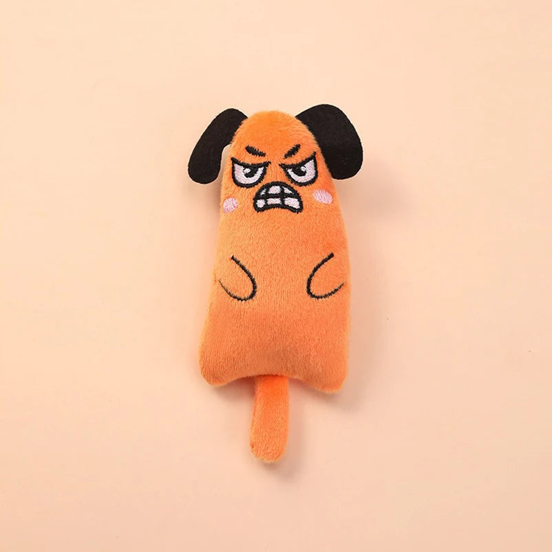 Cartoon Cat and Dog Shaped Plush Toys