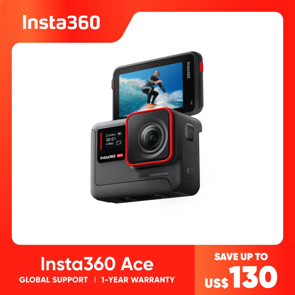 Insta360 Ace - 4K120fps Action Camera for Active Couples' Adventures | Action Cameras The Couple Corner