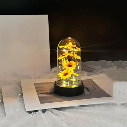 LED Sunflower Light - Artificial Flower Gift for Valentine's & Mother's Day - | The Couple Corner
