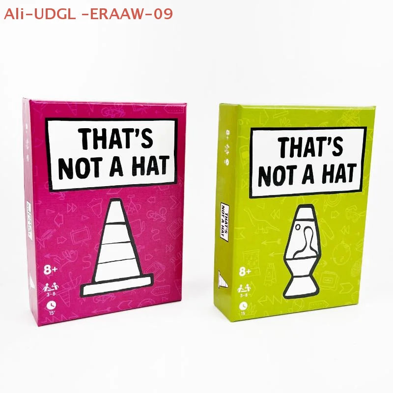 That's Not A Hat Party Game - Memory Game for 3-8 Players | The Couple Corner