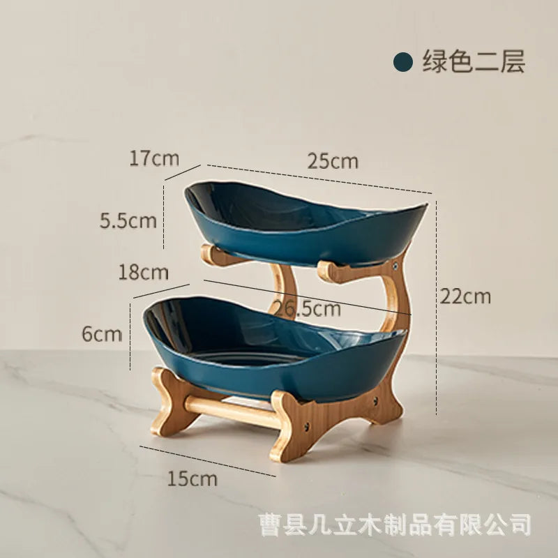 Plastic Fruit Plate Stand - Modern Snack Dish for Couples | The Couple Corner