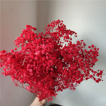 Dried Baby's Breath Bouquet - Wedding & Anniversary Decor - | The Couple Corner