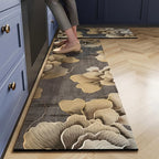 Luxury Anti-Fatigue Kitchen Mat for Couples - Waterproof Non-Slip Rug for Comfortable Standing