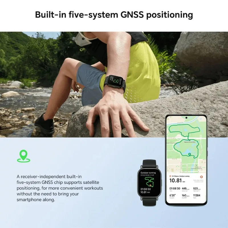 Global Version Xiaomi Redmi Watch 5 Lite 1.96'' AMOLED Screen Bluetooth GNSS 150+ Sport Modes Blood Oxygen 18 Days Battery Life | The Couple Corner