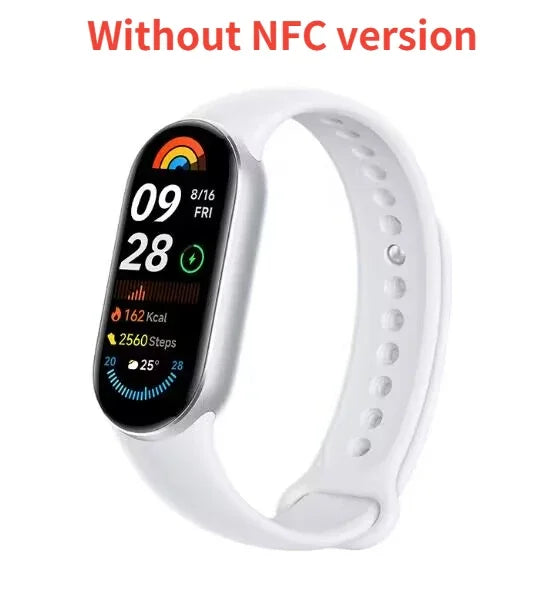 Xiaomi Band 9 NFC - 1.62" AMOLED Fitness Tracker with 21-Day Battery | Fitness Trackers The Couple Corner