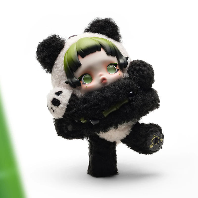 Pop Mart SKULLPANDA Lazy Panda Plush Doll Pendant | The Couple Corner