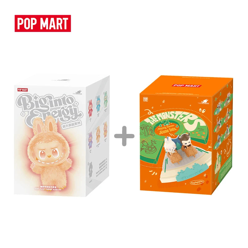 Pop Mart THE MONSTERS Combo Set 4 - Plush Pendant + Blind Box | The Couple Corner