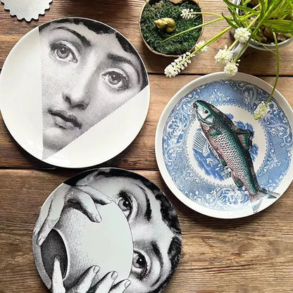8-Inch Ceramic Ring Jewelry Dish - Designer Decorative Plate for Couples | The Couple Corner