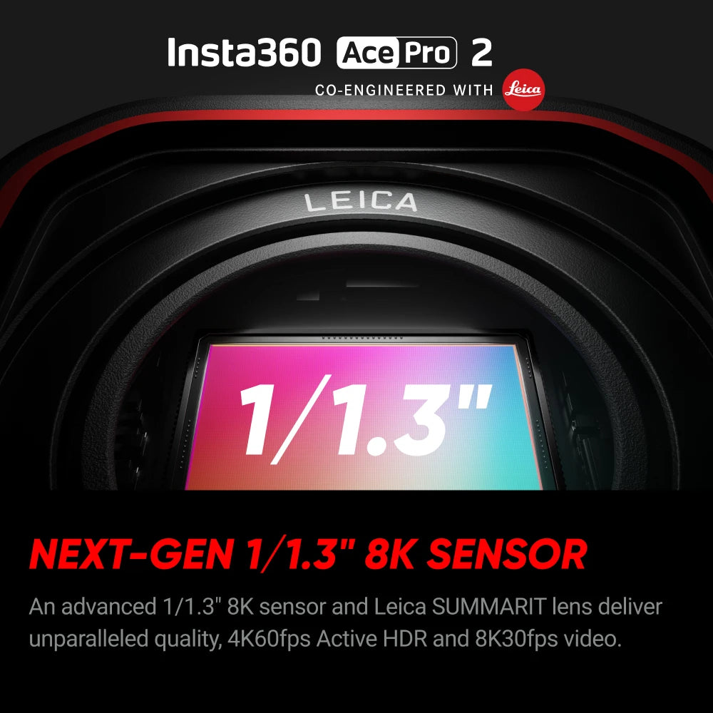 Insta360 Ace Pro 2 - 8K Leica Camera for Couples Who Demand the Best | Action Cameras The Couple Corner