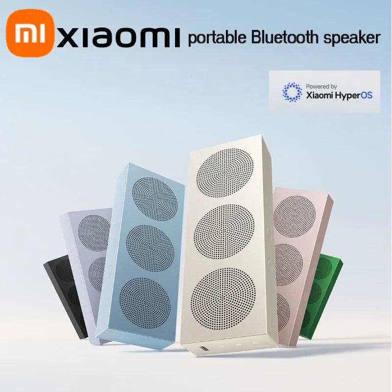 Xiaomi portable Bluetooth speaker with ultra-thin metal body, built-in 750 songs offline playback, IP66 dustproof and waterproof | The Couple Corner